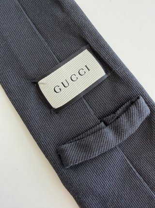 Corbata Gucci Negra