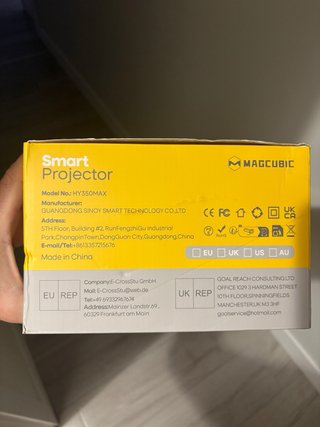 Proyector Smart HY350MAX MAGCUBIC