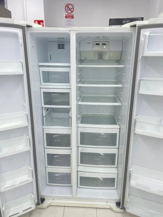 Nevera LG Americana Blanca