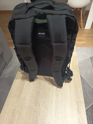 Mochila Táctica Mil-Tec Negra