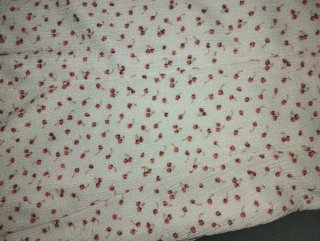 Vestido pantalón blanco con estampado de cerezas