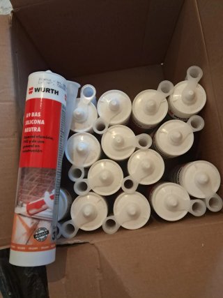 Silicona Neutra Blanca Wurth A9 (16 Unidades)