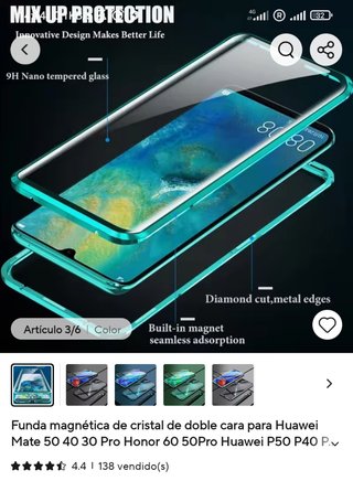 Funda billetera + Funda 360° Huawei P30 Pro
