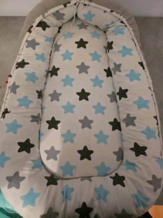Nido reductor cuna reversible estrellas