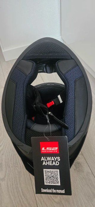 Casco Moto LS2 Rapid III Negro Nuevo ,talla L