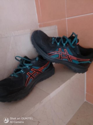 Asics Trail Scout 3 Negro Naranja