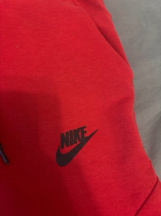 Pantalón Nike Tech Fleece Rojo