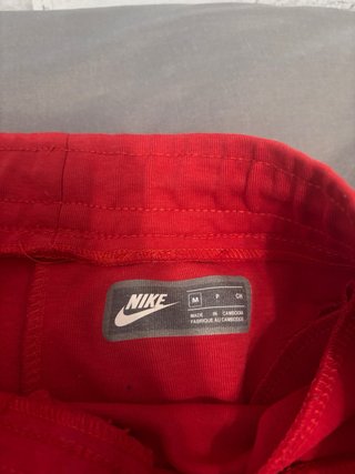Pantalón Nike Tech Fleece Rojo