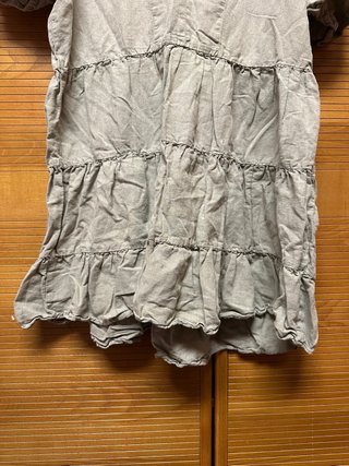 Vestito Zara verde militare taglia XL