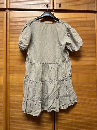 Vestito Zara verde militare taglia XL