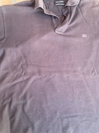 Polo PDH hombre negro