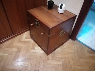 Baúl / Zapatero / Mesita Madera Maciza