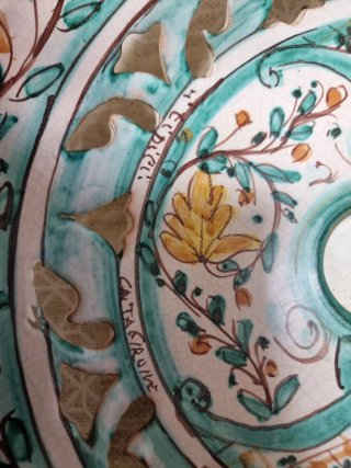Lampadario  Ceramica di Caltagirone