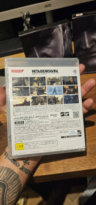 PRECINTADO!Metal Gear Solid 4 PS3 special ed.japon