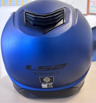Casco LS2 Strobe II Azul Marino Mate