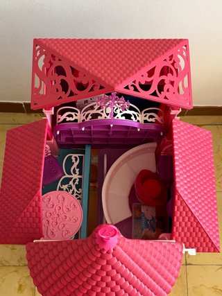 Mansión Barbie Rosa