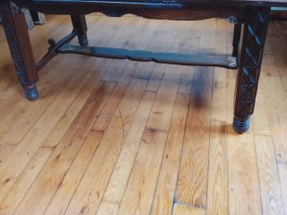 Mesa de roble estilo Vasco Francesa