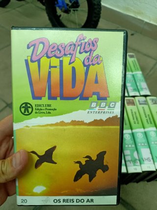 Coleção VHS Desafios da Vida BBC