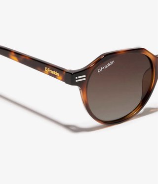 Gafas de sol D.Franklin clásicas negras y brown.