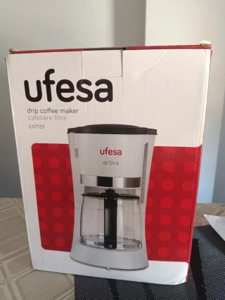 Cafetera Ufesa Activa Blanca