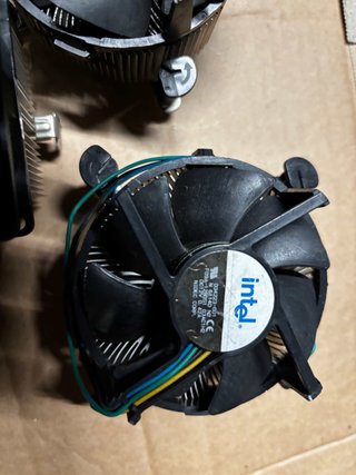 Lotto 3 dissipatori CPU Intel Cooler Master