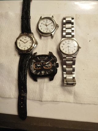 Lote 4 Relojes Lotus Caballero