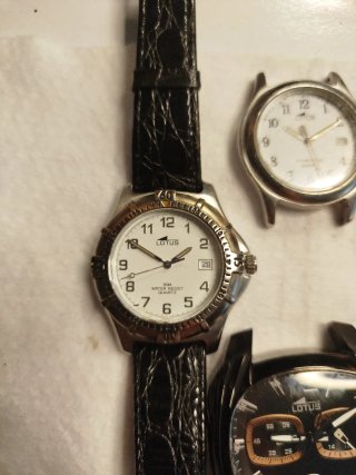 Lote 4 Relojes Lotus Caballero
