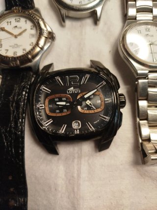 Lote 4 Relojes Lotus Caballero