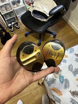 Set de palos de golf con fundas