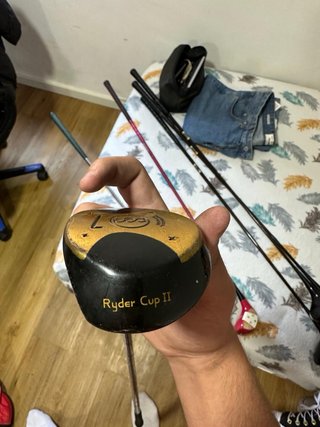 Set de palos de golf con fundas