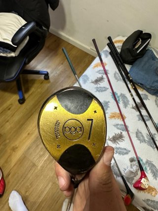 Set de palos de golf con fundas