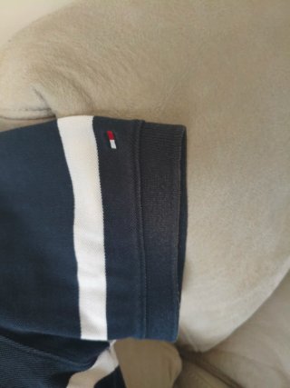 Polo Tommy Hilfiger Rayas Azul/Blanco