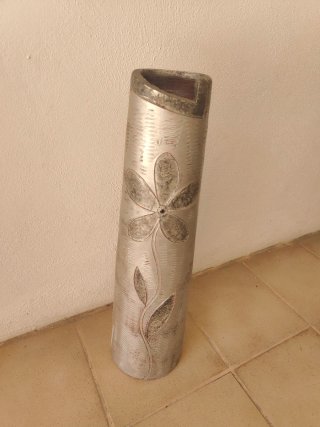 Jarrón Cerámica Floral 70cm