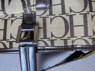 Bolso Carolina Herrera Vintage Beige y Marrón