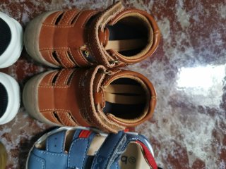Lote Zapatos Niños Azul y Rojo
