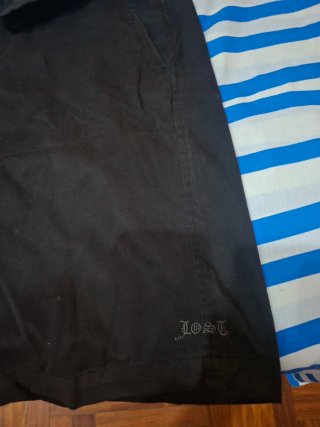 Pantalones cortos negros hombre,marca LOST ñ
