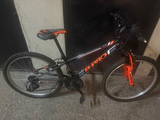 Bicicleta B-PRO Naranja/Negra