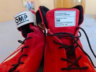 Botas Rally OMP FIRST Rojas