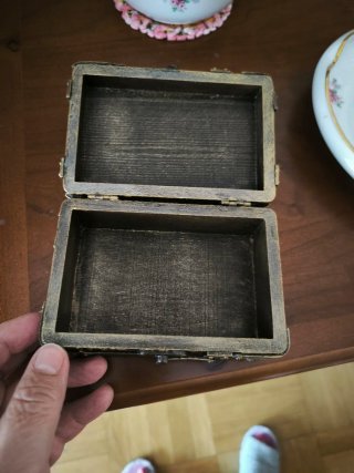 Caja joyero steampunk artesanal