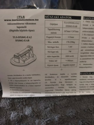Ventosa TLS-DX04G-EA2