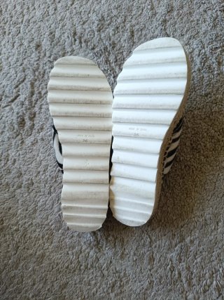 Sandalias Esparto Casteller Cebra T36