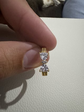 Anillo de Plata 925 Dorado