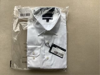 Camisa Marks & Spencer Sarga Algodón Blanca