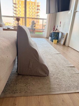 Escalera para perros gris
