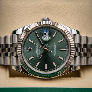 Rolex Datejust 41mm Acero/Oro Blanco