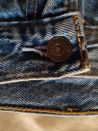 Falda vaquera Levi's midi con abertura