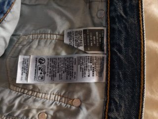 Falda vaquera Levi's midi con abertura