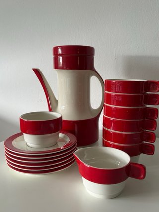 Juego de café de Riccardo Schweizer vintage