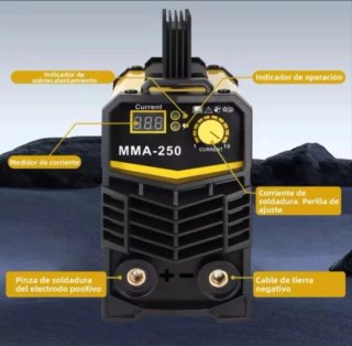 Máquina Soldar Inverter MMA-250