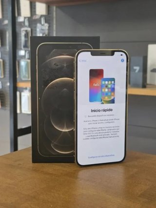 IPHONE 12 PRO MAX 256GB DORADO BATTERIA 100%